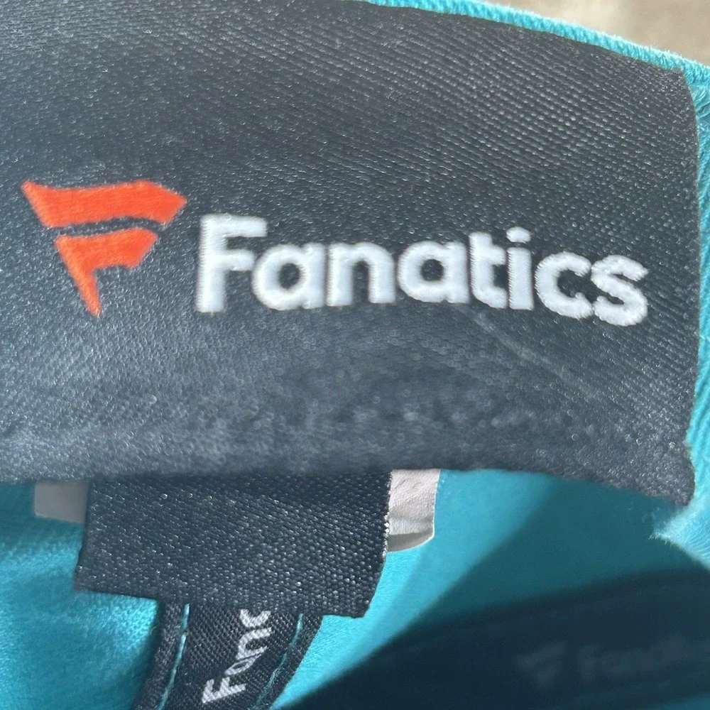 Miami Dolphins Hat Fanatics Adult Snapback Aqua Blue Football Cap NFL Pro Line